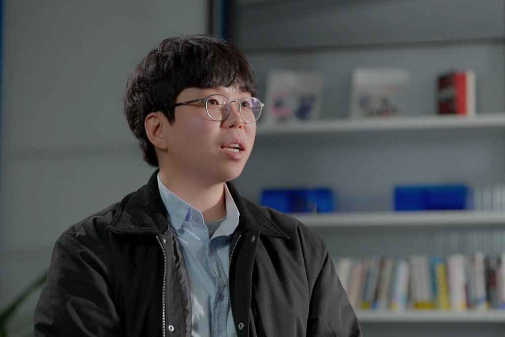 영화 속 해커를 회상하는 명인님